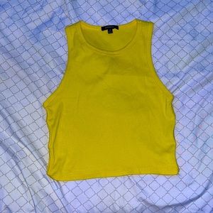 Open side yellow tank top from ambiance